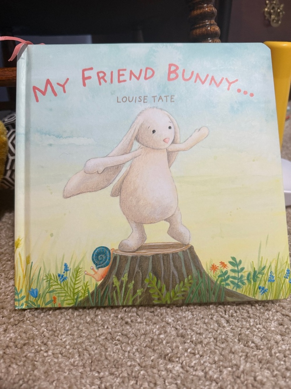 Jellycat My Friend Bunny book